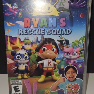 Nintendo Switch Ryan's Rescue Squad Handheld Video Game EVERYONE